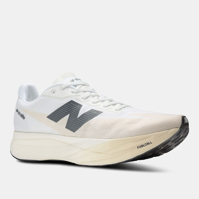 New Balance Women's FuelCell SuperComp Elite v5 Running Shoes Beige New Balance Women's FuelCell SuperComp Elite v5 Running Shoes Beige image number 1