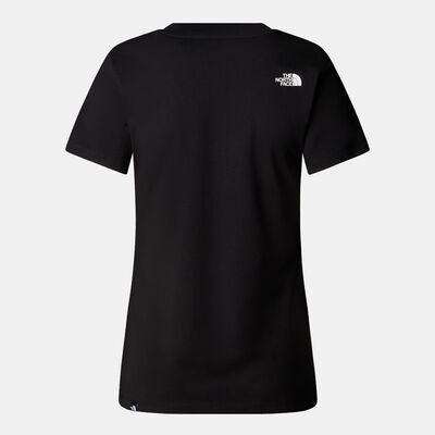 The North Face Women's Easy T-Shirt Black The North Face Women's Easy T-Shirt Black