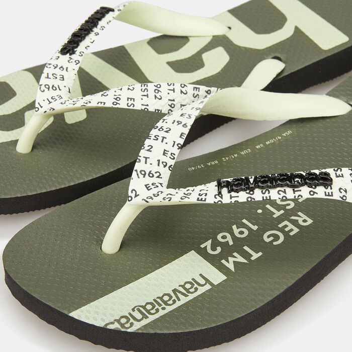 Havaianas Top Logomania Mid Tech Flip Flops White image number 2