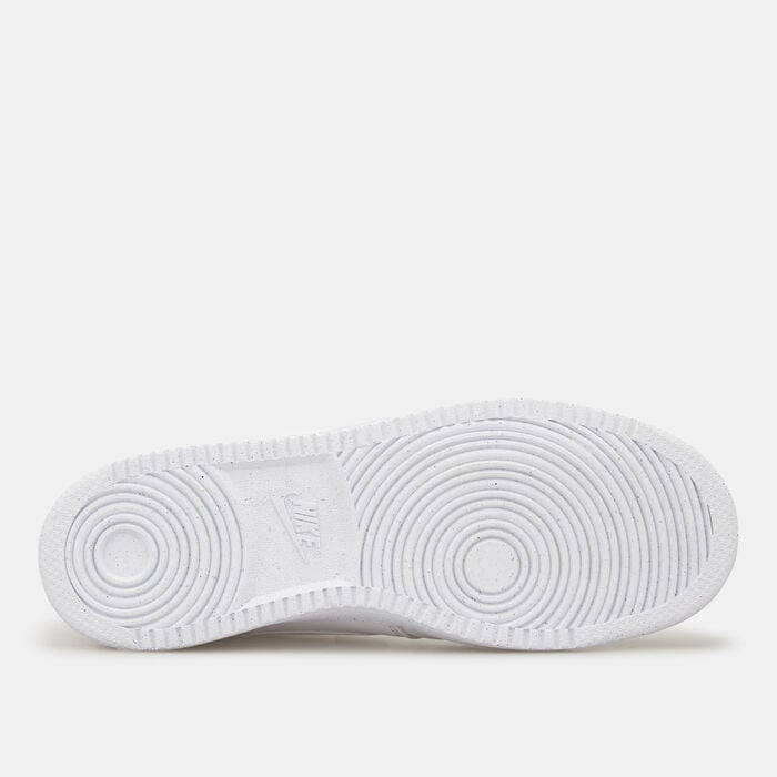 Nike Women's Court Vision Low Next Nature Shoes White Nike Women's Court Vision Low Next Nature Shoes White image number 3