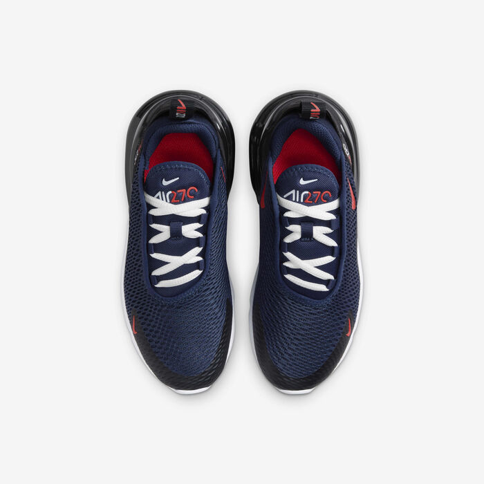 Nike Kids' Air Max 270 Shoe (Younger Kids) Blue Nike Kids' Air Max 270 Shoe (Younger Kids) Blue image number 3