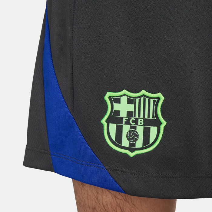 Nike Men's FC Barcelona Strike Third Football Shorts Black image number 4