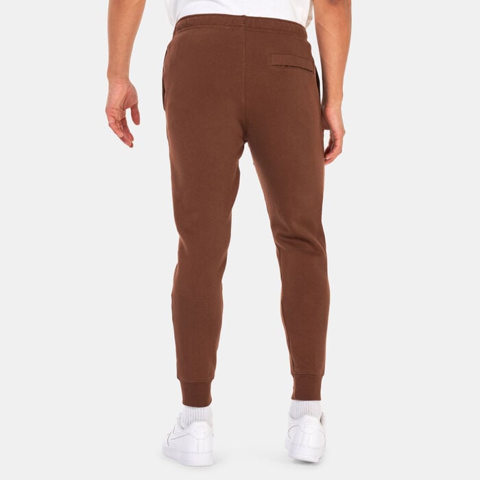 Nike Men's Sportswear Club Fleece Joggers Brown Nike Men's Sportswear Club Fleece Joggers Brown image number 1