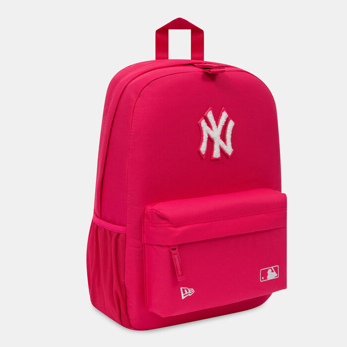 New Era MLB New York Yankees Applique Stadium Backpack Pink New Era MLB New York Yankees Applique Stadium Backpack Pink image number 1