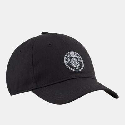 PUMA Kids' Manchester City Essentials Cap Black PUMA Kids' Manchester City Essentials Cap Black