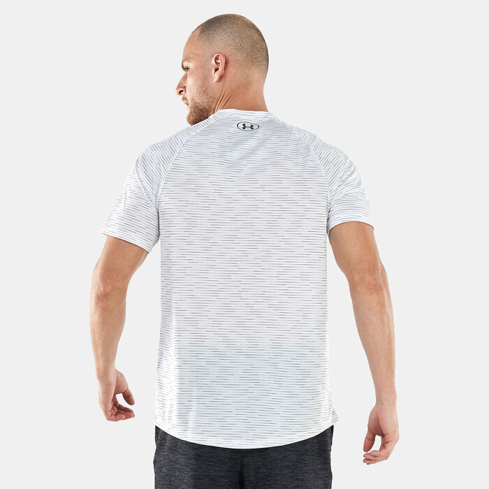 Under Armour Men's UA Tech™ 2.0 Dash T-Shirt White Under Armour Men's UA Tech™ 2.0 Dash T-Shirt White image number 1
