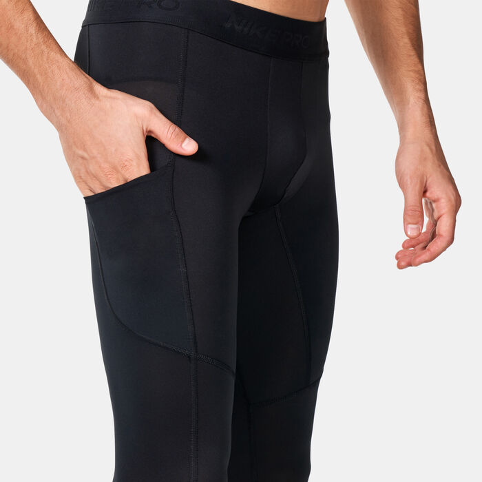 Nike Men's Pro Dri-FIT Training Tights Black image number 3
