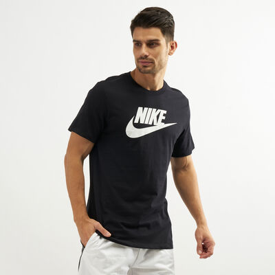 Nike Men's Sportswear Icon Futura T-Shirt Black