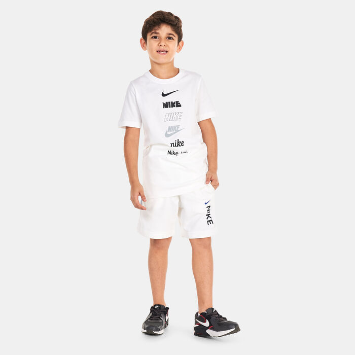 Nike Kids' Sportswear Hybrid Shorts White image number 2