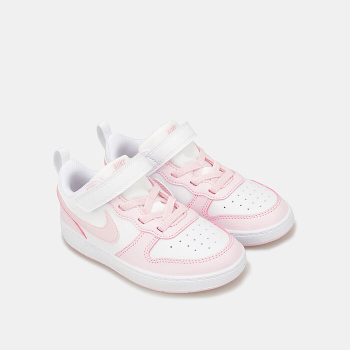 Nike Kids' Court Borough Low Recraft Shoes (Baby and Toddler) Pink Nike Kids' Court Borough Low Recraft Shoes (Baby and Toddler) Pink image number 1