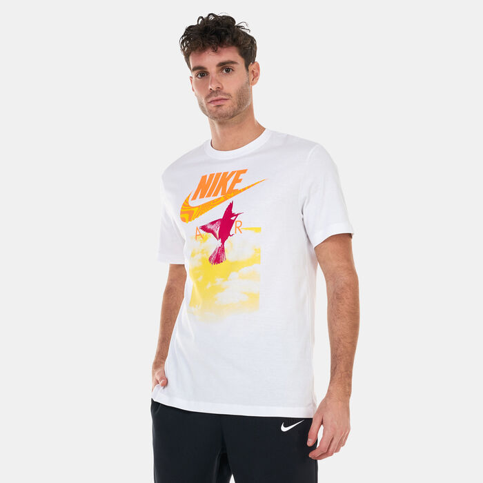 Nike Men's Sportswear Air Printed T-Shirt White Nike Men's Sportswear Air Printed T-Shirt White image number 0