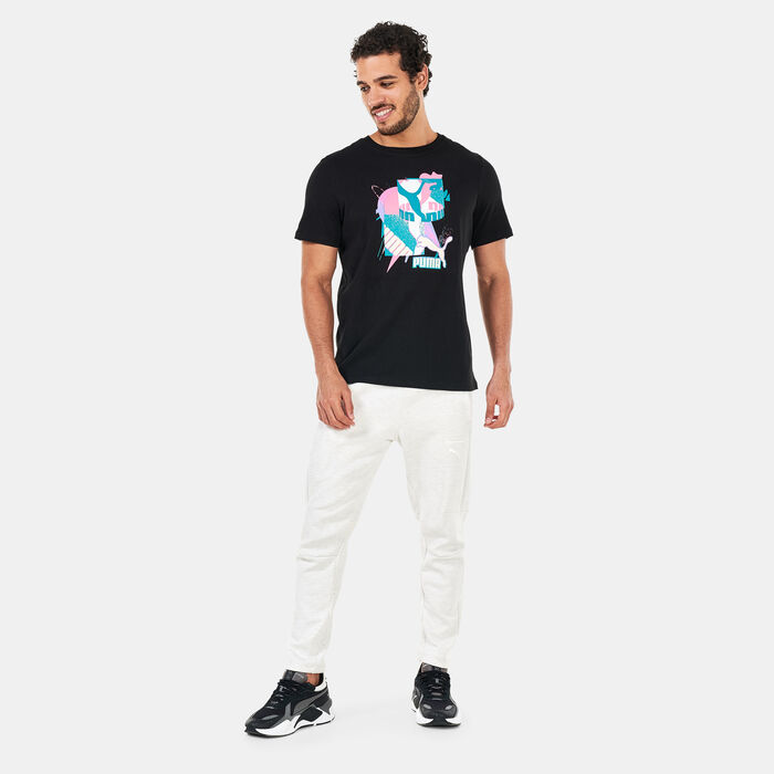 PUMA Men's Fandom Graphic T-Shirt Black PUMA Men's Fandom Graphic T-Shirt Black image number 2