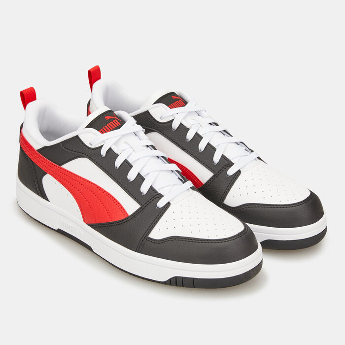 PUMA Men's Rebound v6 Low Shoes White PUMA Men's Rebound v6 Low Shoes White image number 2