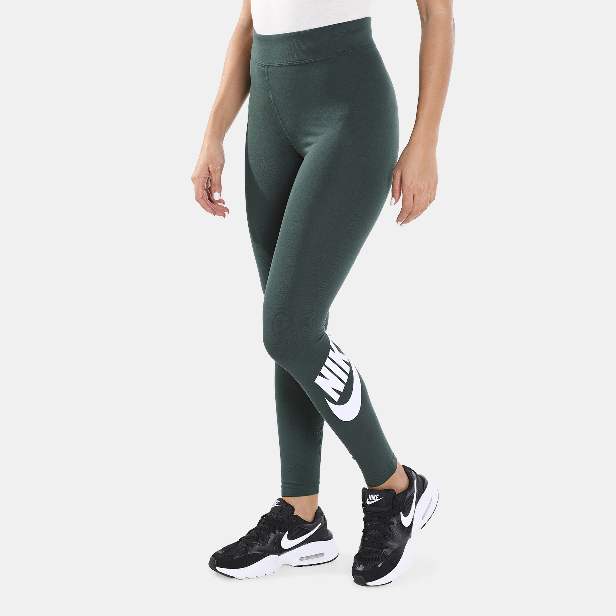 Olive green nike leggings womens shop