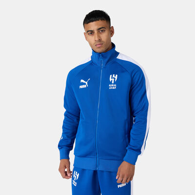 PUMA Men's Al Hilal 24/25 T7 Track Jacket Blue PUMA Men's Al Hilal 24/25 T7 Track Jacket Blue