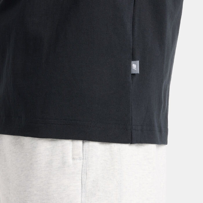 New Balance Men's Debut Sculpture T-Shirt Black New Balance Men's Debut Sculpture T-Shirt Black image number 4