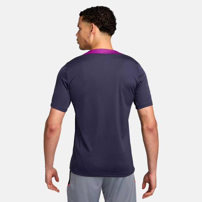 Nike Men's FC Barcelona Strike Pre-Match Football Top Purple Nike Men's FC Barcelona Strike Pre-Match Football Top Purple image number 1