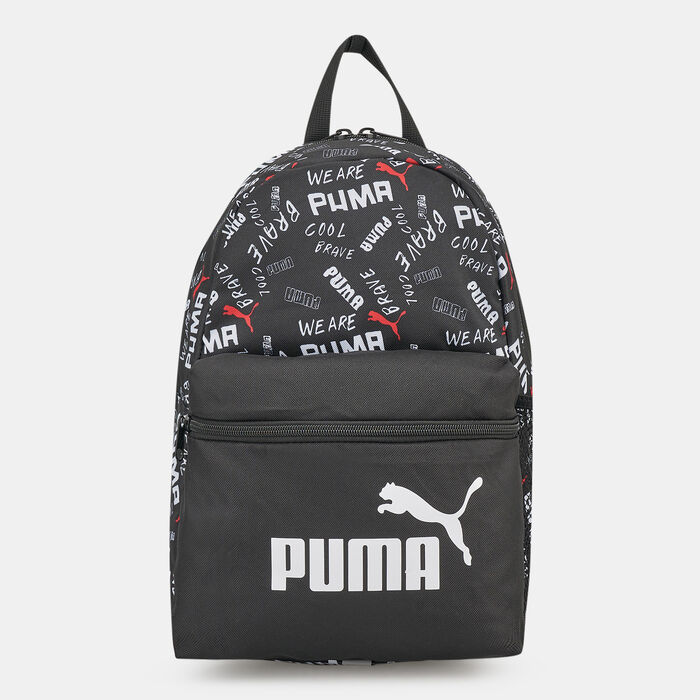 PUMA Kids' Phase Backpack (Small) Black PUMA Kids' Phase Backpack (Small) Black image number 0