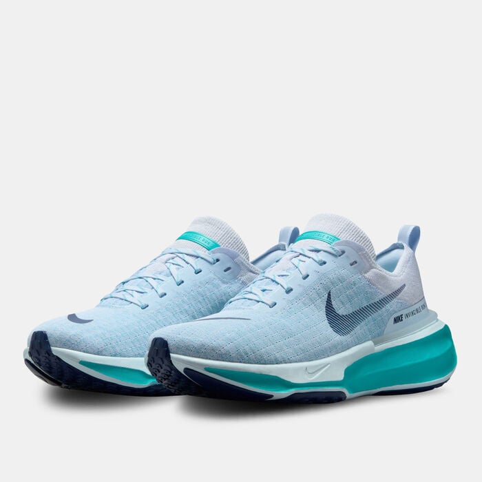 Nike Men's ZoomX Invincible 3 Running Shoe Blue Nike Men's ZoomX Invincible 3 Running Shoe Blue image number 1