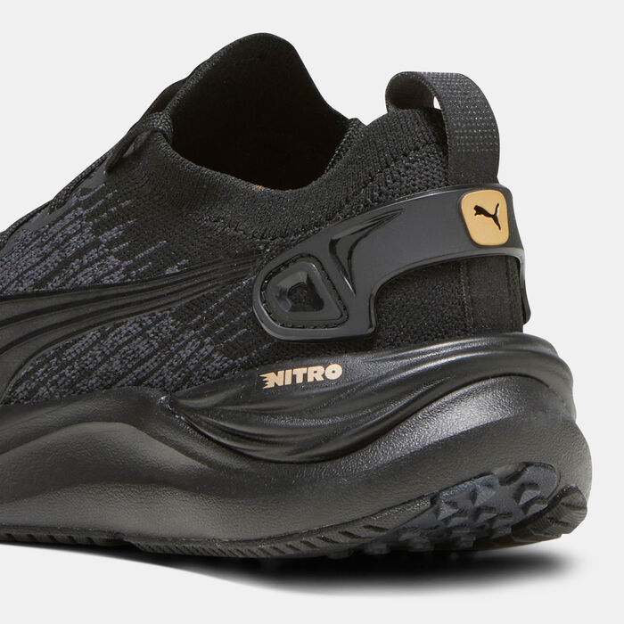 PUMA Women's Electrify NITRO 3 Knit Running Shoe Black PUMA Women's Electrify NITRO 3 Knit Running Shoe Black image number 4