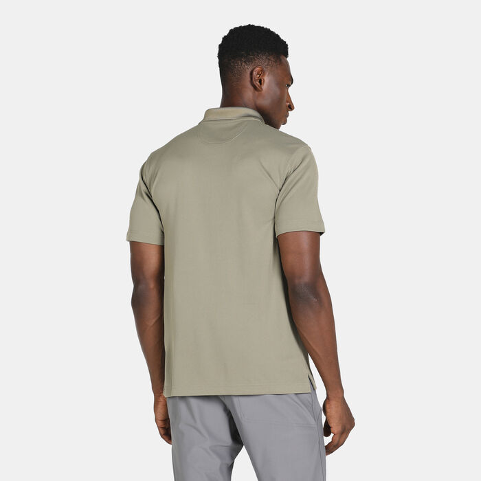 Columbia Men's Utilizer™ Polo T-Shirt Brown Columbia Men's Utilizer™ Polo T-Shirt Brown image number 1