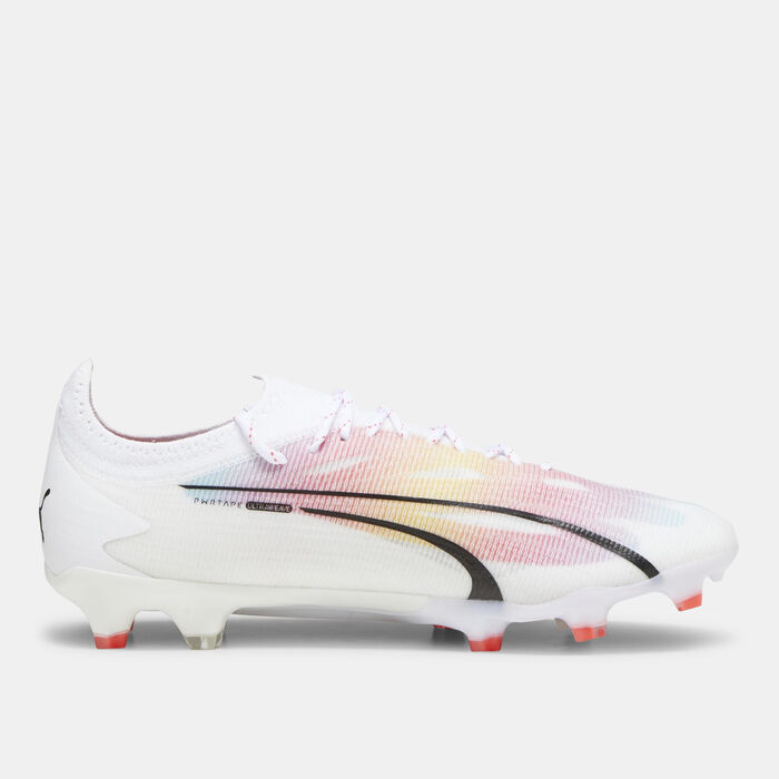 PUMA Men's ULTRA ULTIMATE Firm-Ground/Artificial-Ground Football Shoe White image number 2