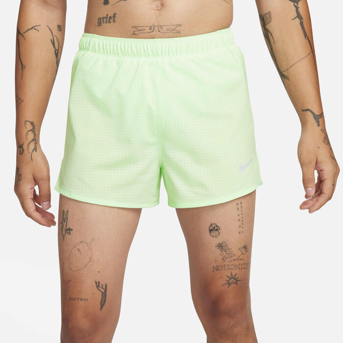 Nike Men's Fast Dri-FIT Running Shorts Green Nike Men's Fast Dri-FIT Running Shorts Green image number 1