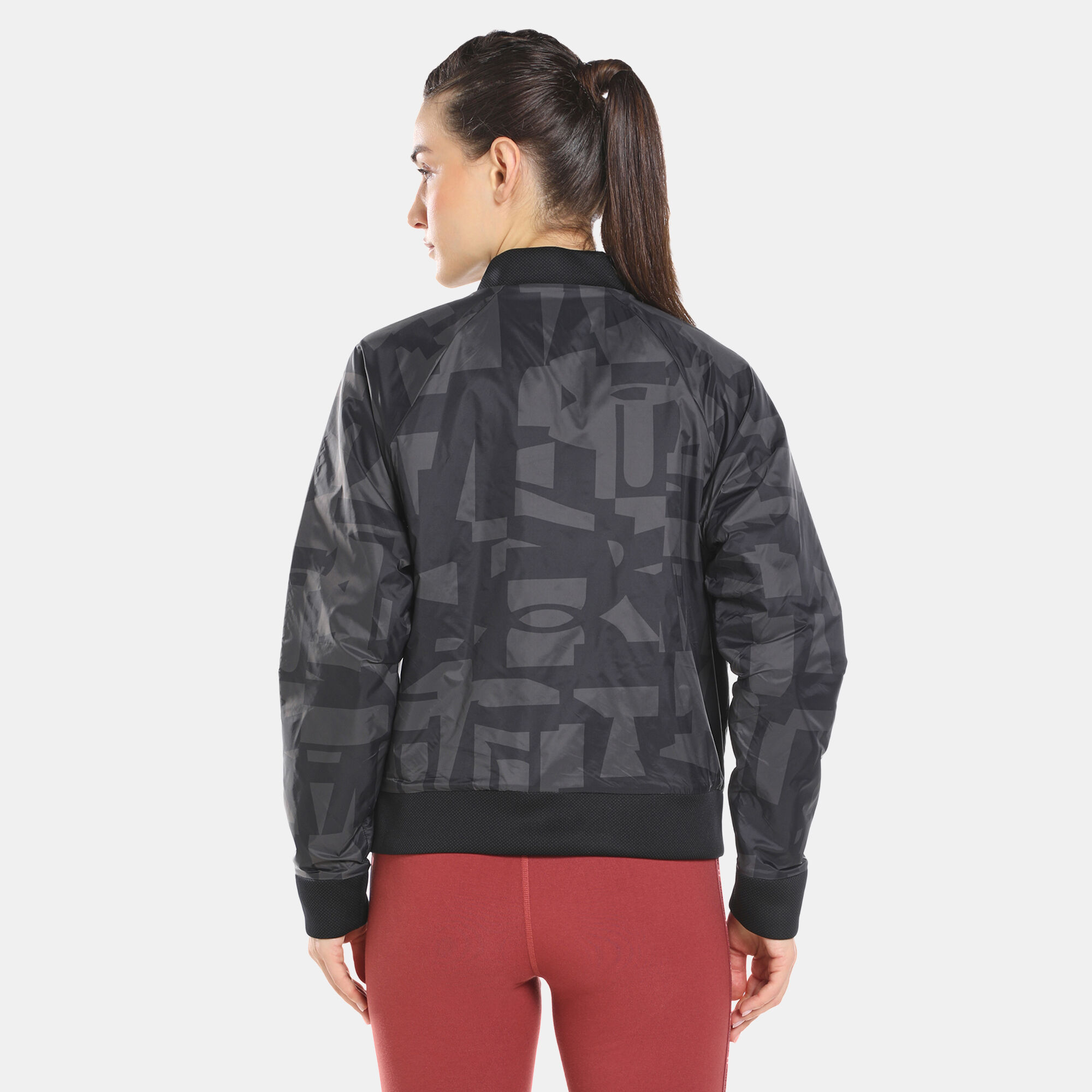 Under armour bomber jacket womens store