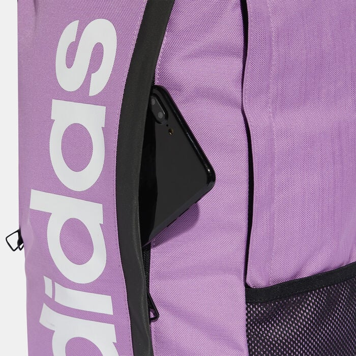 adidas Men's Essentials Linear Backpack Pink adidas Men's Essentials Linear Backpack Pink image number 3