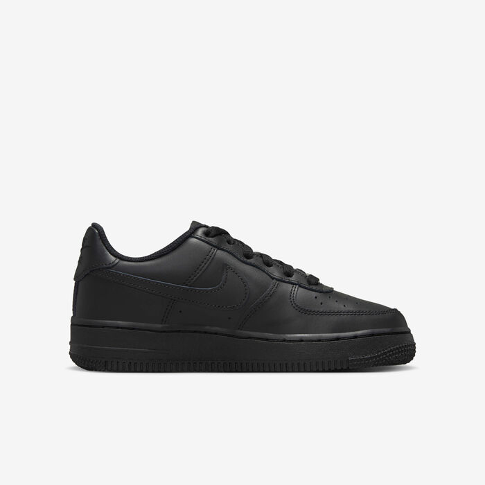 Nike Kids' Air Force 1 LE Shoes Black Nike Kids' Air Force 1 LE Shoes Black image number 2