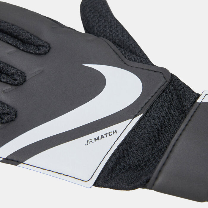 Nike Kids' Goalkeeper Match Football Gloves Black Nike Kids' Goalkeeper Match Football Gloves Black image number 2