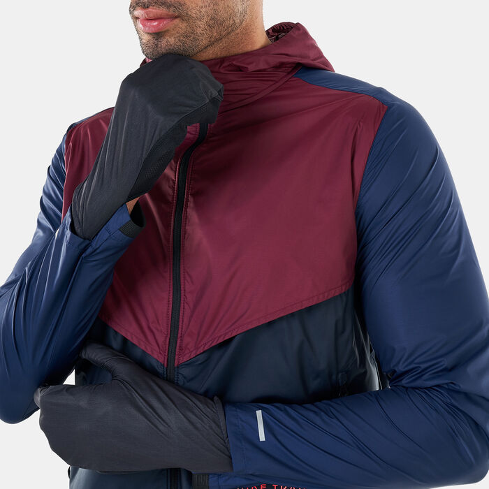 Nike Men's Windrunner Trail Jacket Orange image number 3