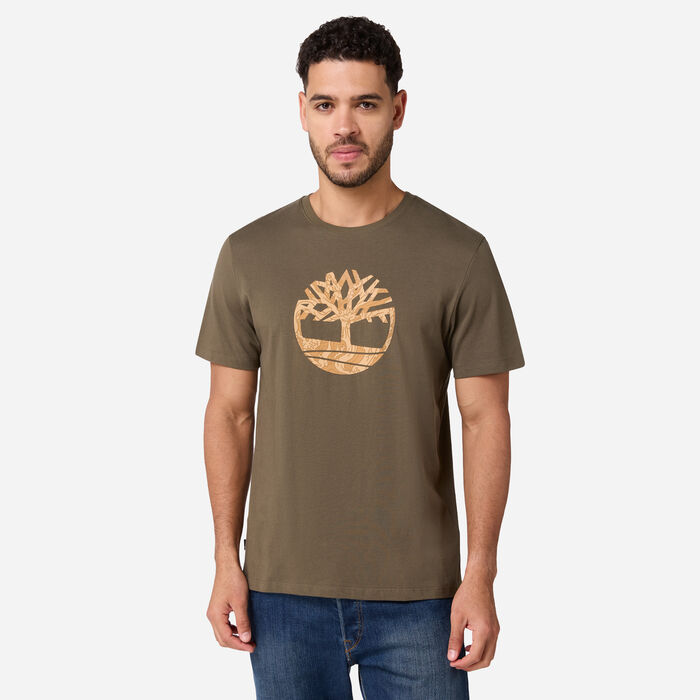 Timberland Men's Kennebec River Tree T-Shirt Green Timberland Men's Kennebec River Tree T-Shirt Green image number 0