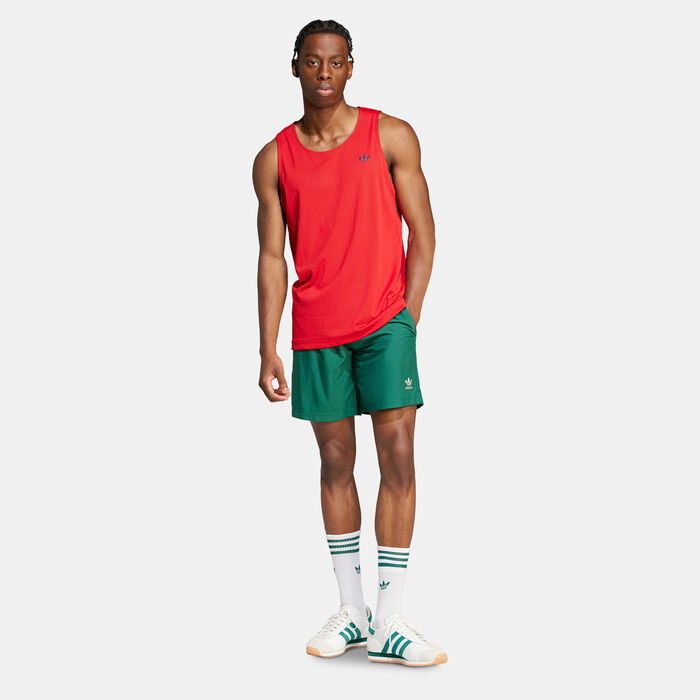 adidas Men's Adicolor Swimming Shorts Green adidas Men's Adicolor Swimming Shorts Green image number 2
