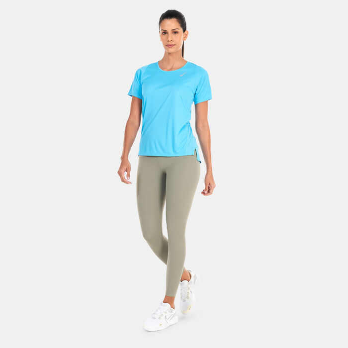Nike Women's Dri-FIT Race T-Shirt Blue image number 2