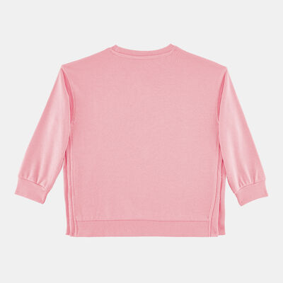 Sun and Sand Sports Kids' Pocket Sweatshirt Pink Sun and Sand Sports Kids' Pocket Sweatshirt Pink