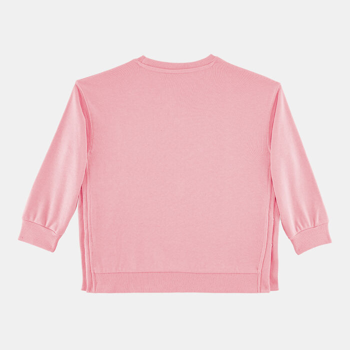 Sun and Sand Sports Kids' Pocket Sweatshirt Pink Sun and Sand Sports Kids' Pocket Sweatshirt Pink image number 1