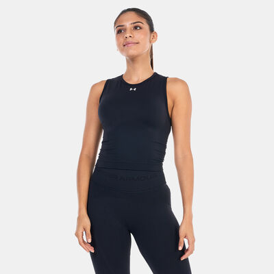 Under Armour Women's UA Train Seamless Tank Top Black Under Armour Women's UA Train Seamless Tank Top Black