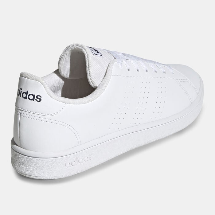 adidas Men's Advantage Base Court Lifestyle Shoe White image number 2