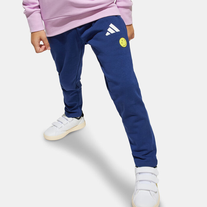 adidas Kids' x Smileyworld Sweatshirt and Sweatpants Set Purple image number 4