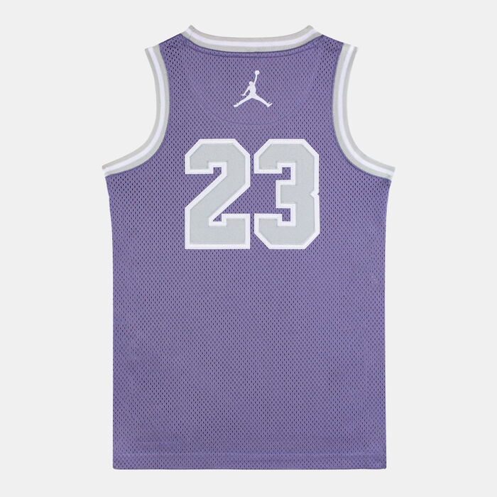 Jordan Kids' 23 Jersey Purple Jordan Kids' 23 Jersey Purple image number 1