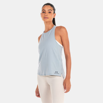 Under Armour Women's Rush Energy Tank Top Grey Under Armour Women's Rush Energy Tank Top Grey