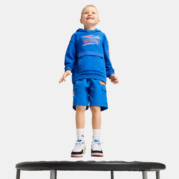 PUMA Kids' HOT WHEELS Shorts Blue image number 2