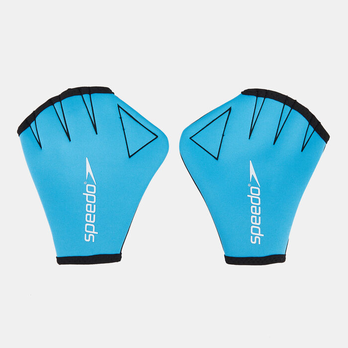 Buy Speedo Aqua Gloves Blue in KSA -SSS