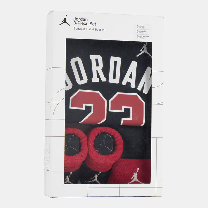 Jordan Kids' Air 23 Bodysuit (Baby and Toddler) Black Jordan Kids' Air 23 Bodysuit (Baby and Toddler) Black image number 3
