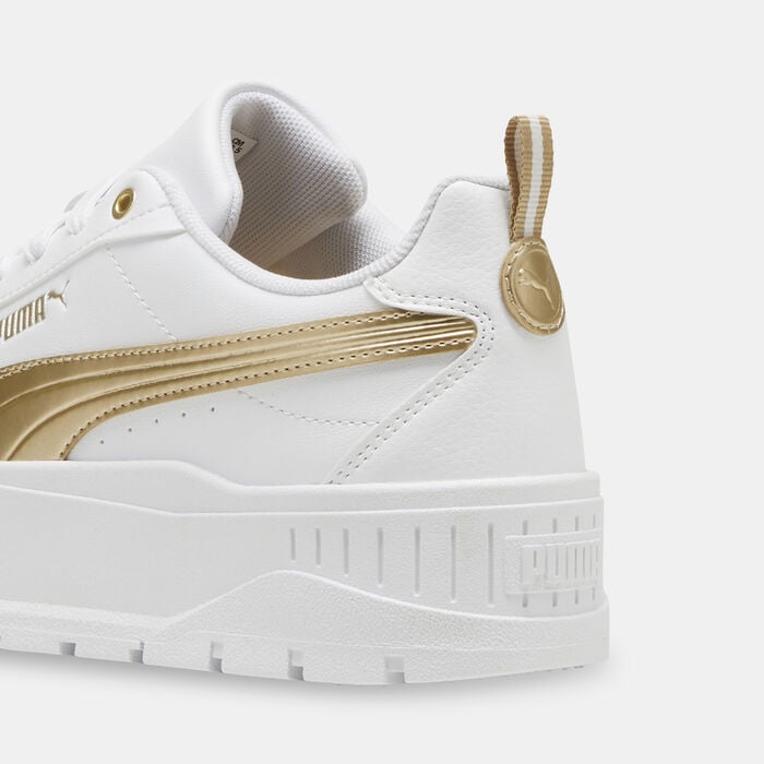 PUMA Women's Karmen II Metallic Dream Shoes White PUMA Women's Karmen II Metallic Dream Shoes White image number 5