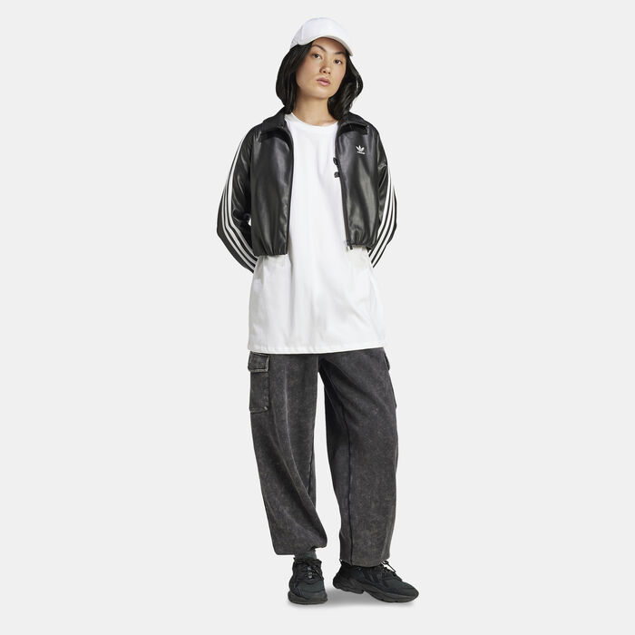 adidas Originals Women's Treffy Walks Graphic T-Shirt White adidas Originals Women's Treffy Walks Graphic T-Shirt White image number 2
