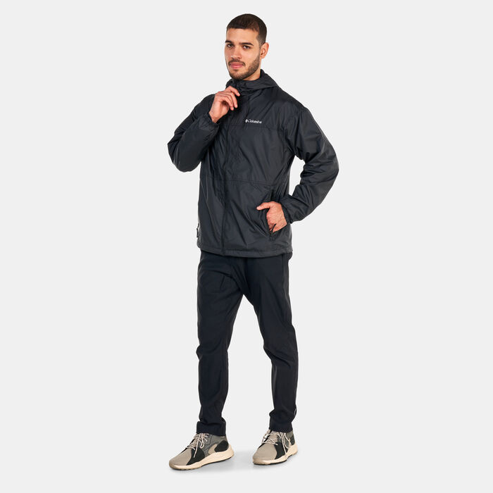 Columbia Men's Flash Challenger™ Lined Windbreaker Jacket Black Columbia Men's Flash Challenger™ Lined Windbreaker Jacket Black image number 2