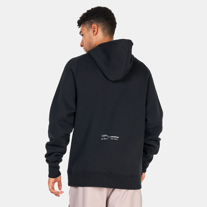 Jordan Men's 23 Engineered Fleece Pullover Hoodie Black image number 1