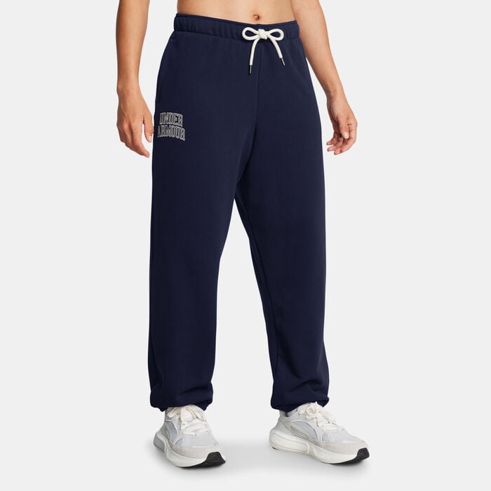 Under Armour Women's Icon Terry Sweatpants Blue Under Armour Women's Icon Terry Sweatpants Blue image number 0